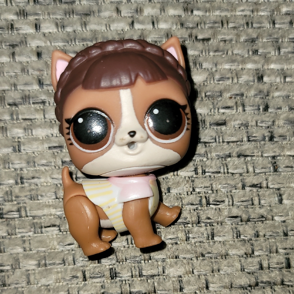 LOL Surprise! Pets doll, "Sleepy Barky" from the Eye Spy Series.